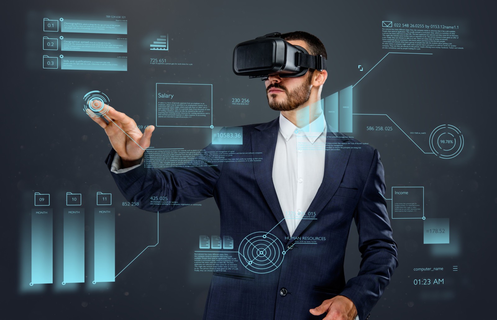 Augmented and Virtual Reality: Transforming Education, Entertainment and Business